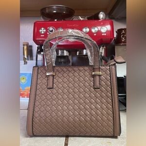 New brown double handle bag (No Name) 2 bags for 1. 💄 bag.